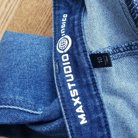 (10) Max Studio Indigo High Rise Skinny Fit Denim Jeans ❤Classic❤ Weekend - Picture 3 of 11